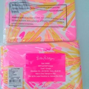 Lilly Pulitzer Scarf (2qty) NWT